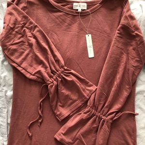 Thyme & Honey Soft Balloon long Sleeve with ties